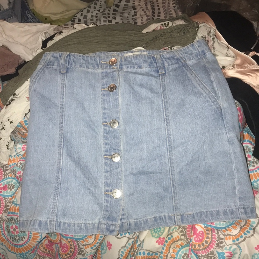 Denim skirt